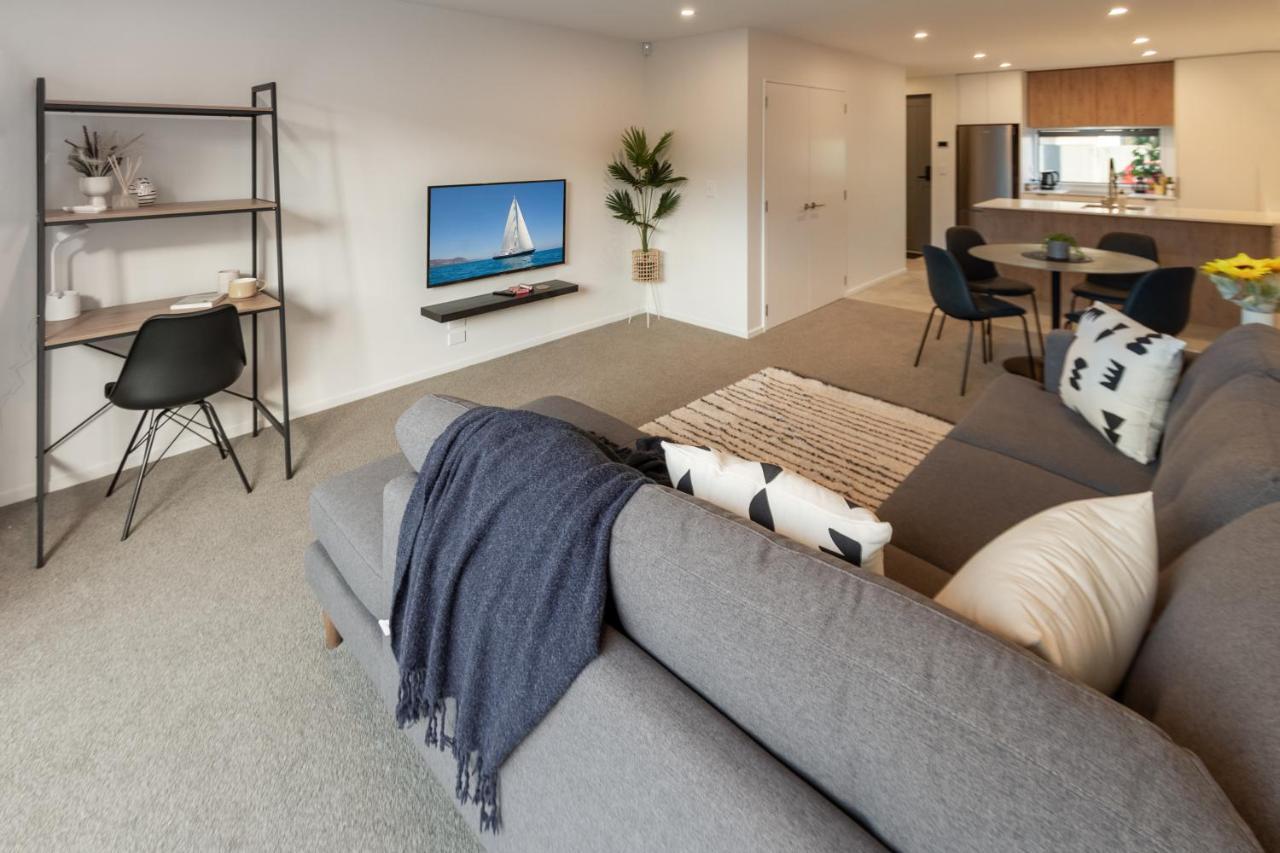 City Lights Retreat With Carpark 2 Bed 2 Bath Christchurch Buitenkant foto