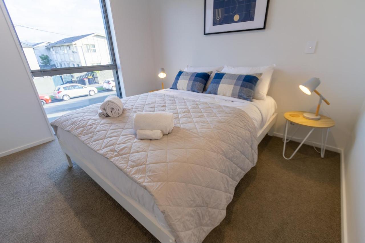 City Lights Retreat With Carpark 2 Bed 2 Bath Christchurch Buitenkant foto